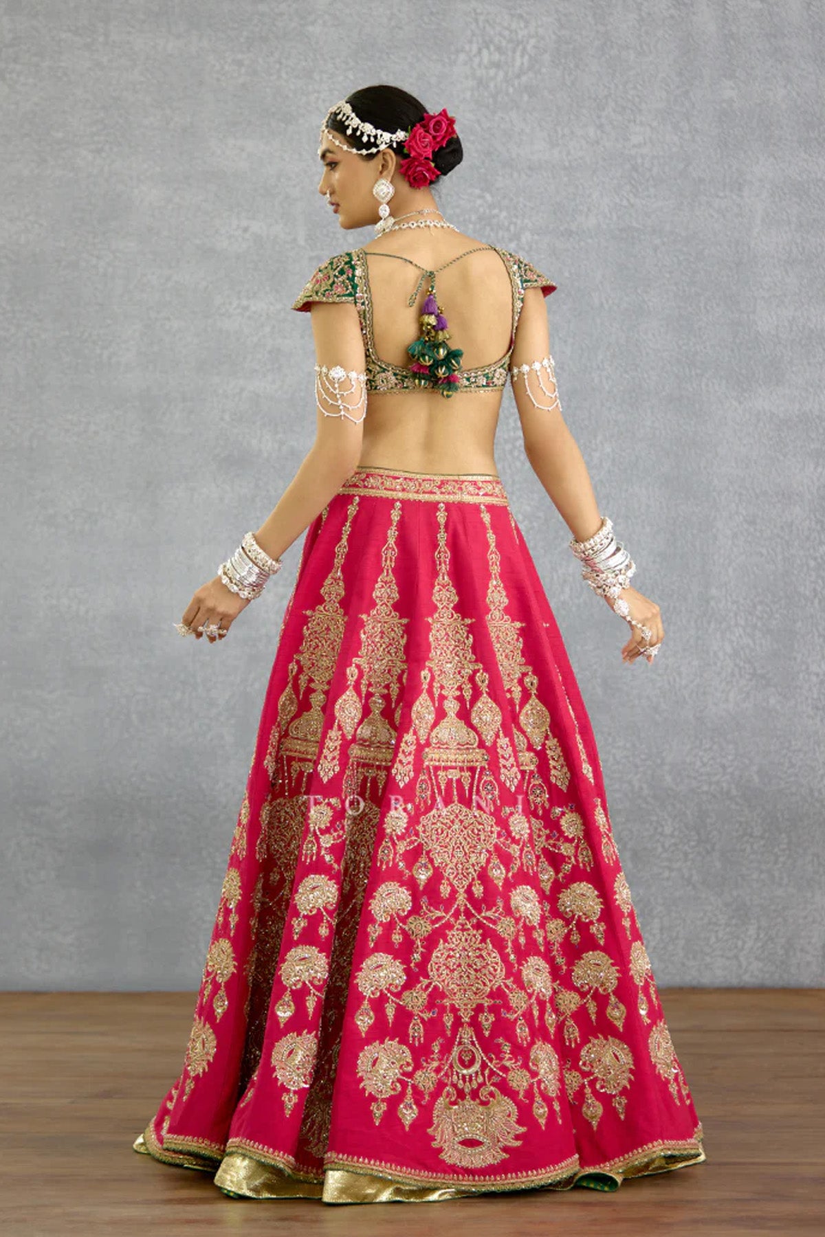 Gul-Rang Malika Lehenga Set