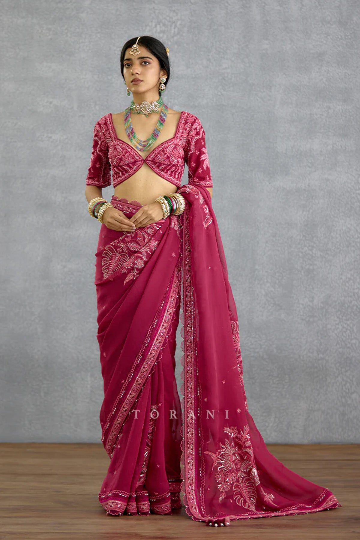 Padmaraga Pankhuri Blouse