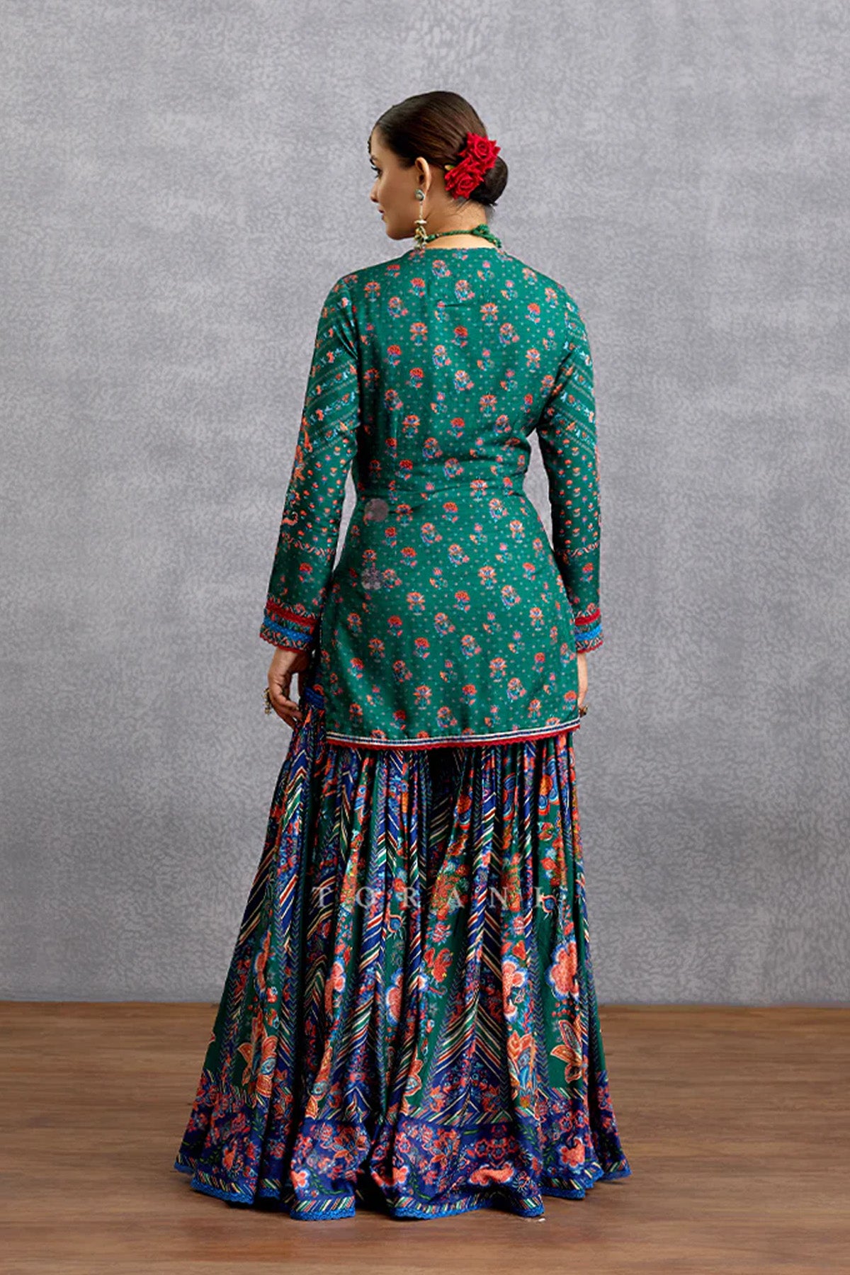 Mayurika Dakshaa Sharara Set