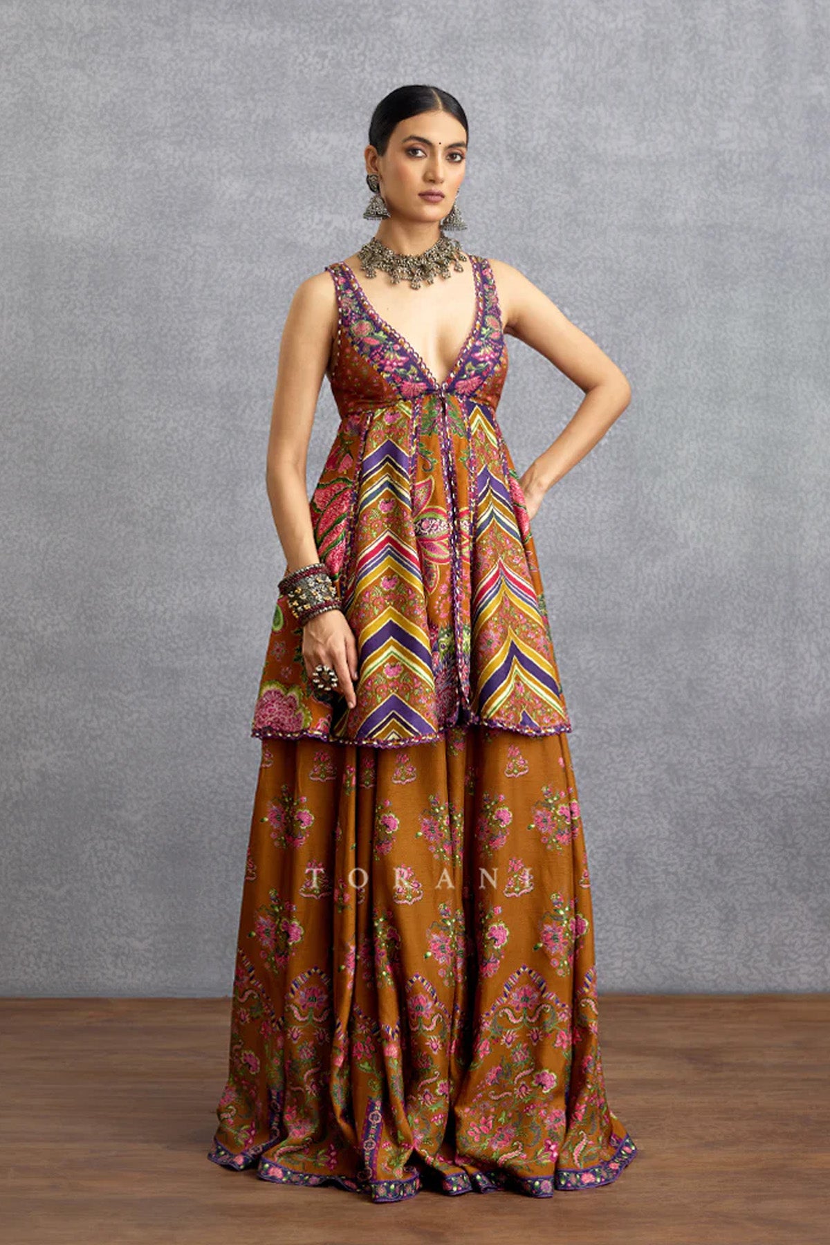 Komudika Charu Sharara Set