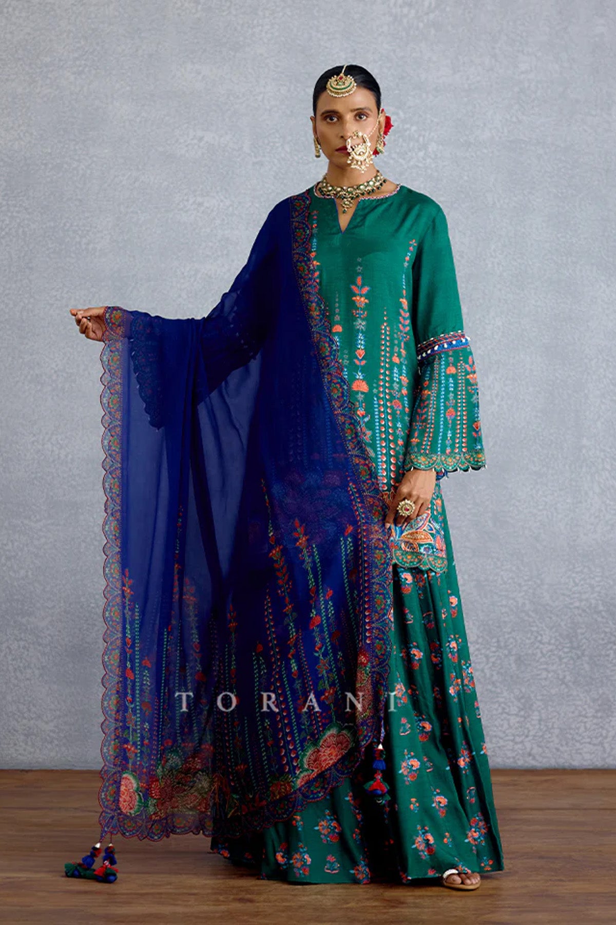 Mayurika Ajanta Gharara Set