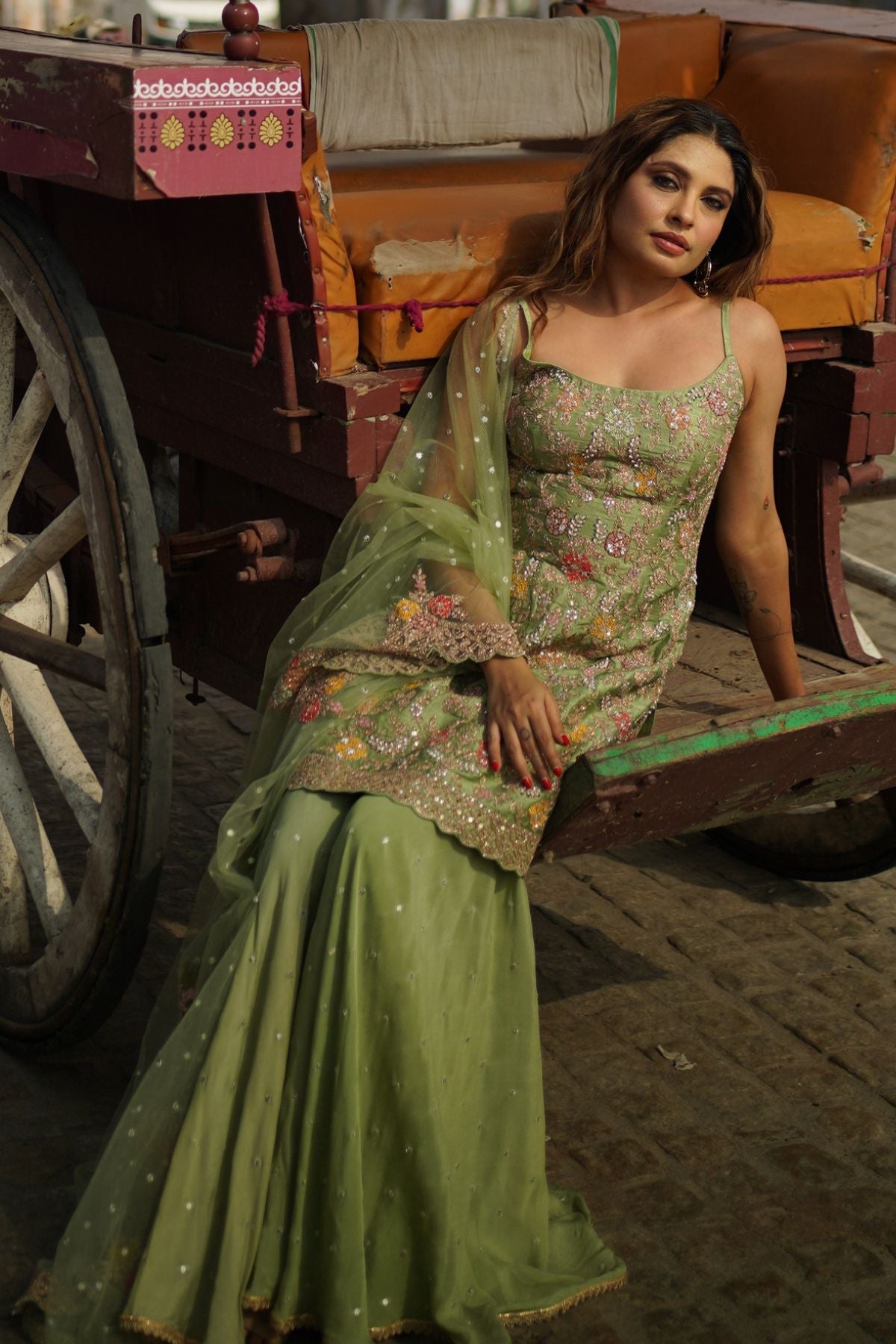 Aarushi In Revati Sharara - Ready To Ship