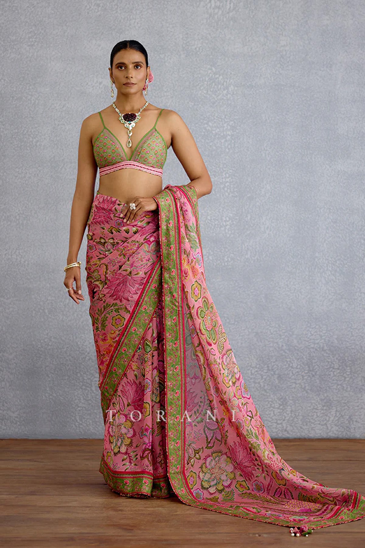 Pankaja Eesha Saree Set
