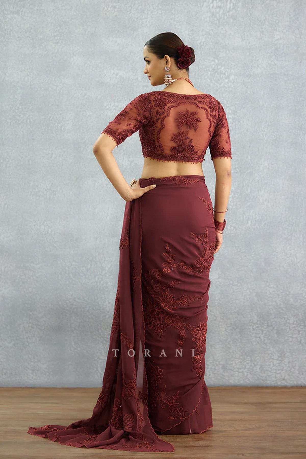 Laalima Pankhuri Blouse