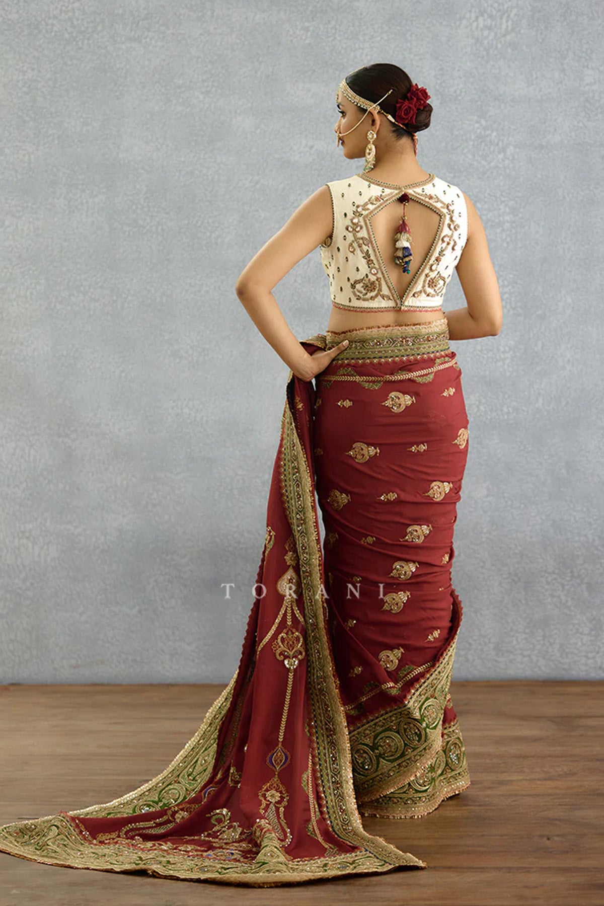 Zehra Neelat Aneeqa Saree Set