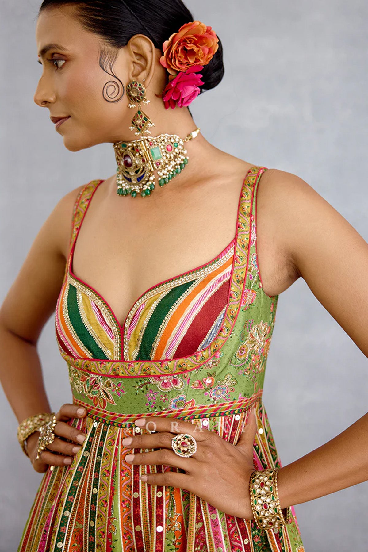 Chitrangi Sarika Anarkali Set