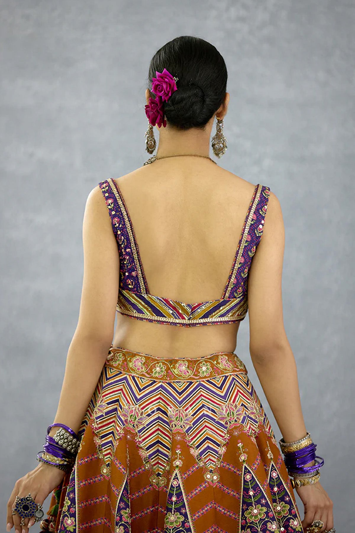 Neeru Bajwa in our Komudika Kaavya Lehenga Set