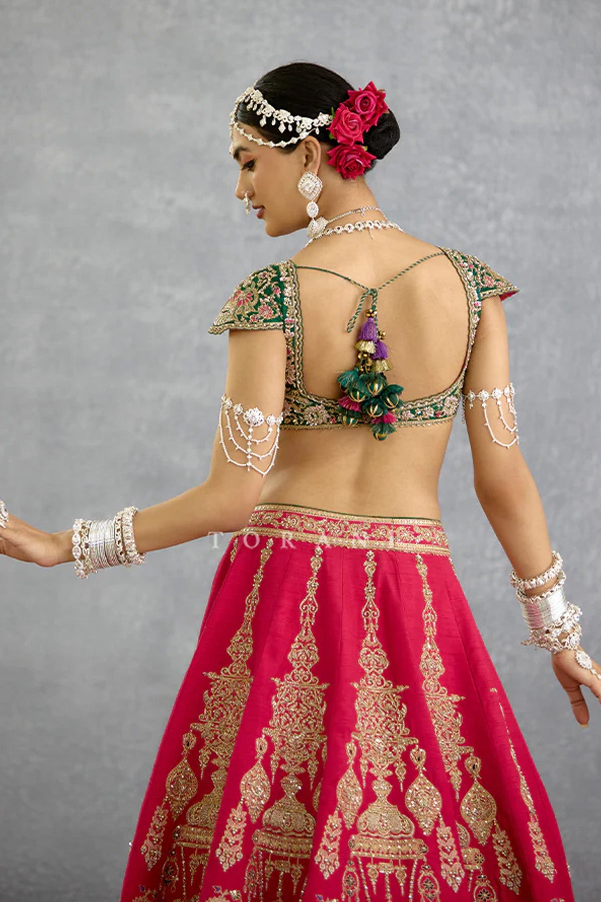 Gul-Rang Malika Lehenga Set