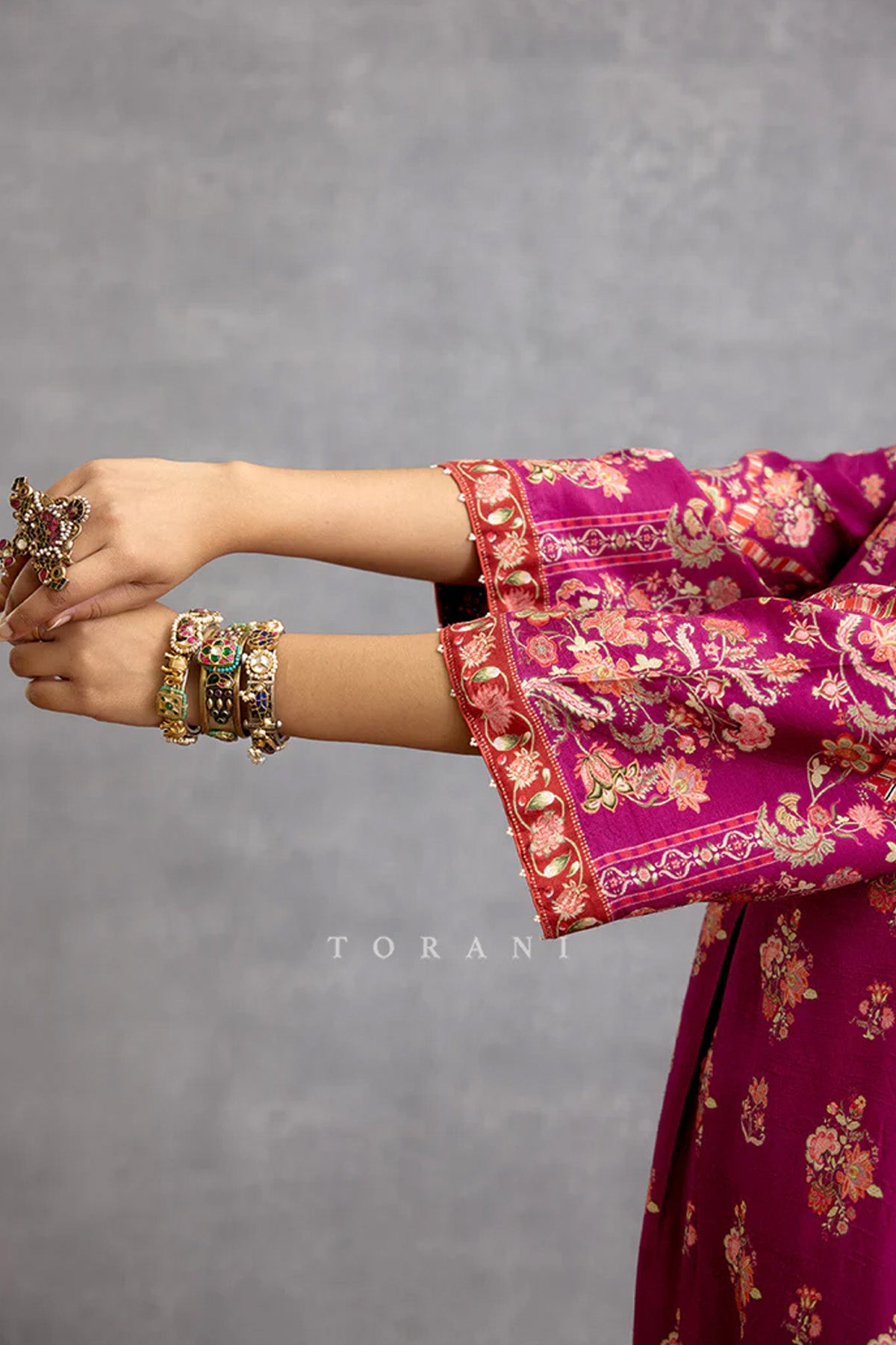 Padmaraga Radhya Co-ord Set