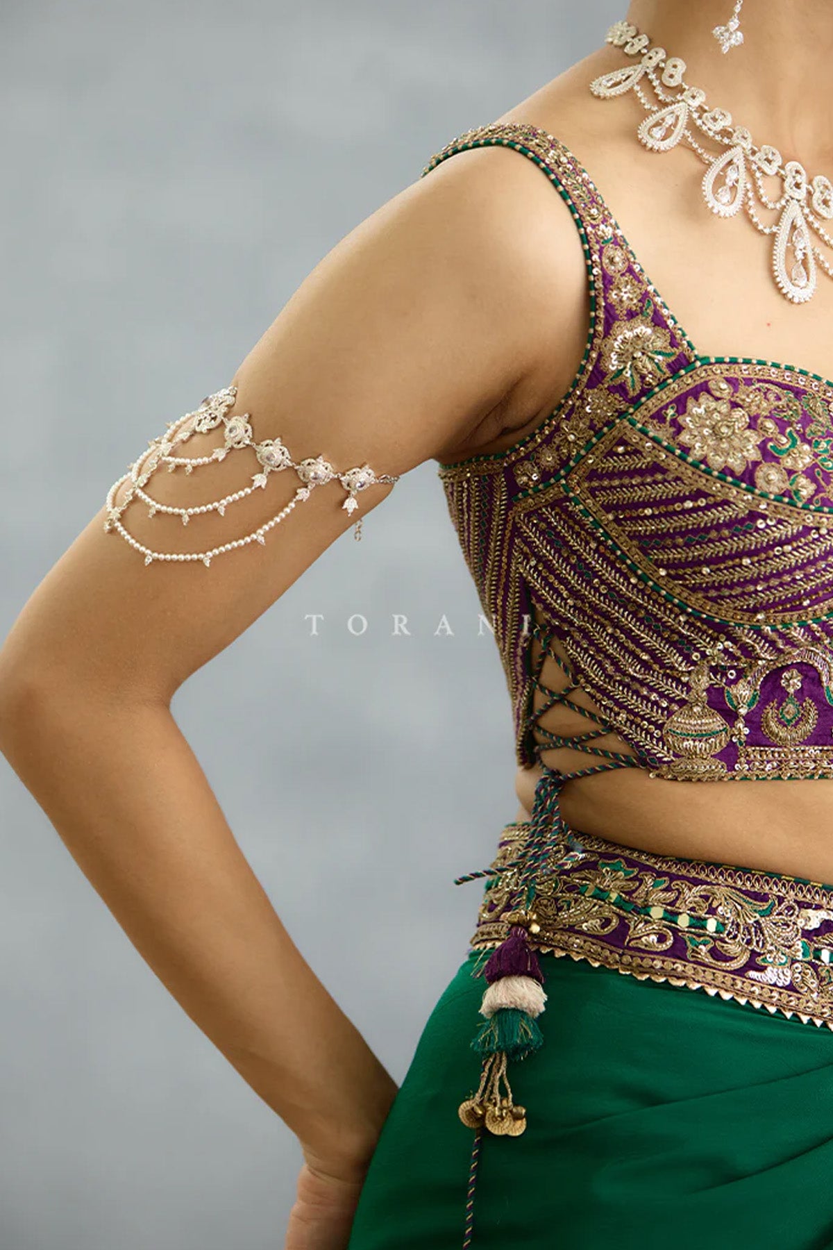 Maahe Fazeena Jacket Set