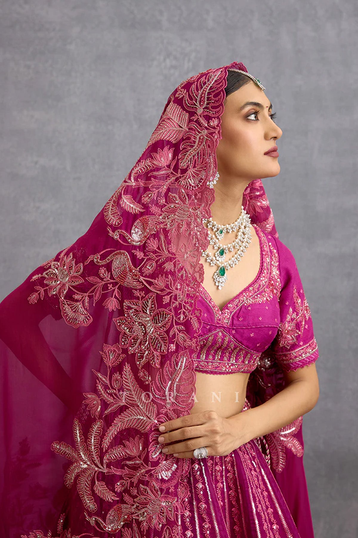 Padmaraga Wrija Lehenga Set