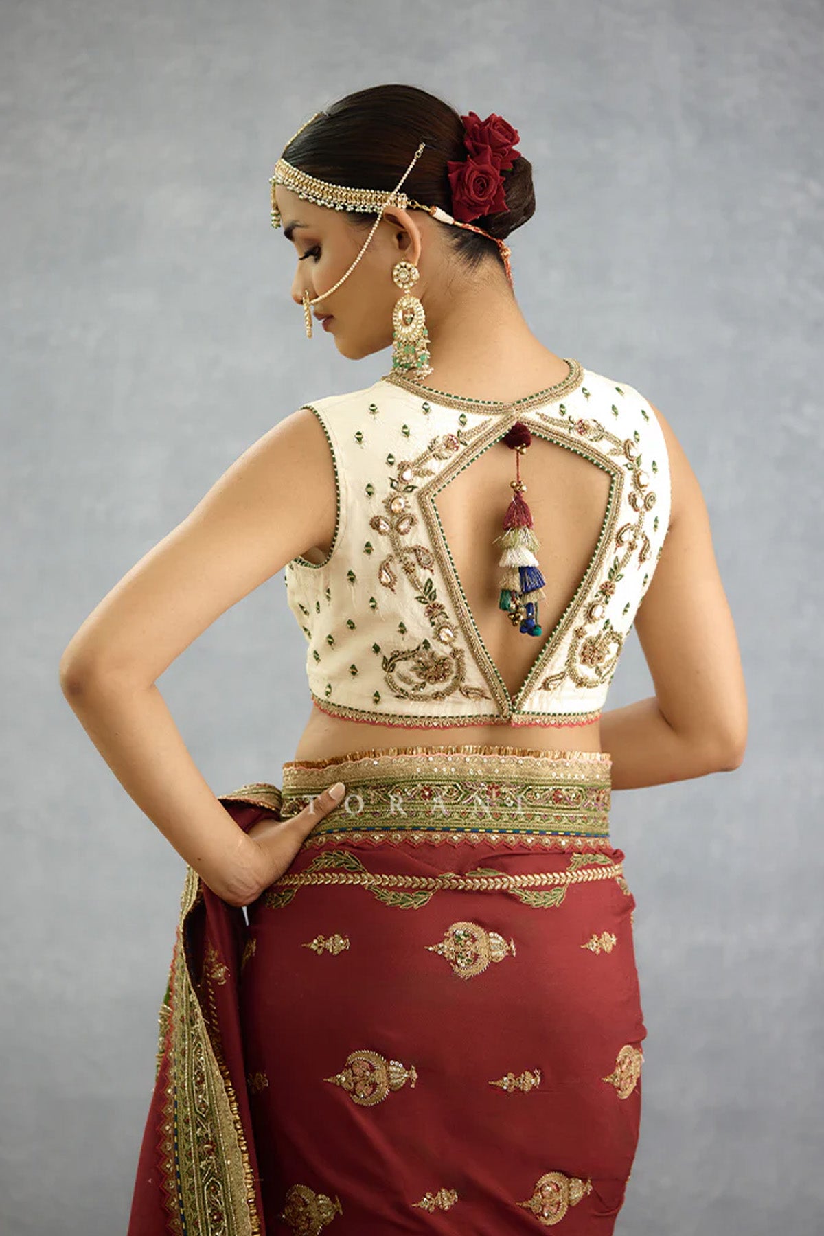 Zehra Neelat Aneeqa Saree Set