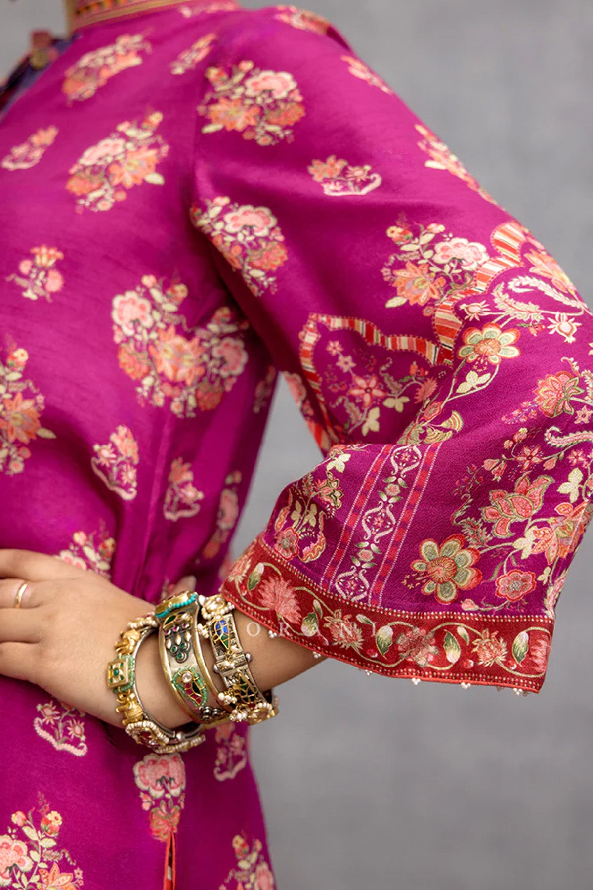 Padmaraga Radhya Co-ord Set