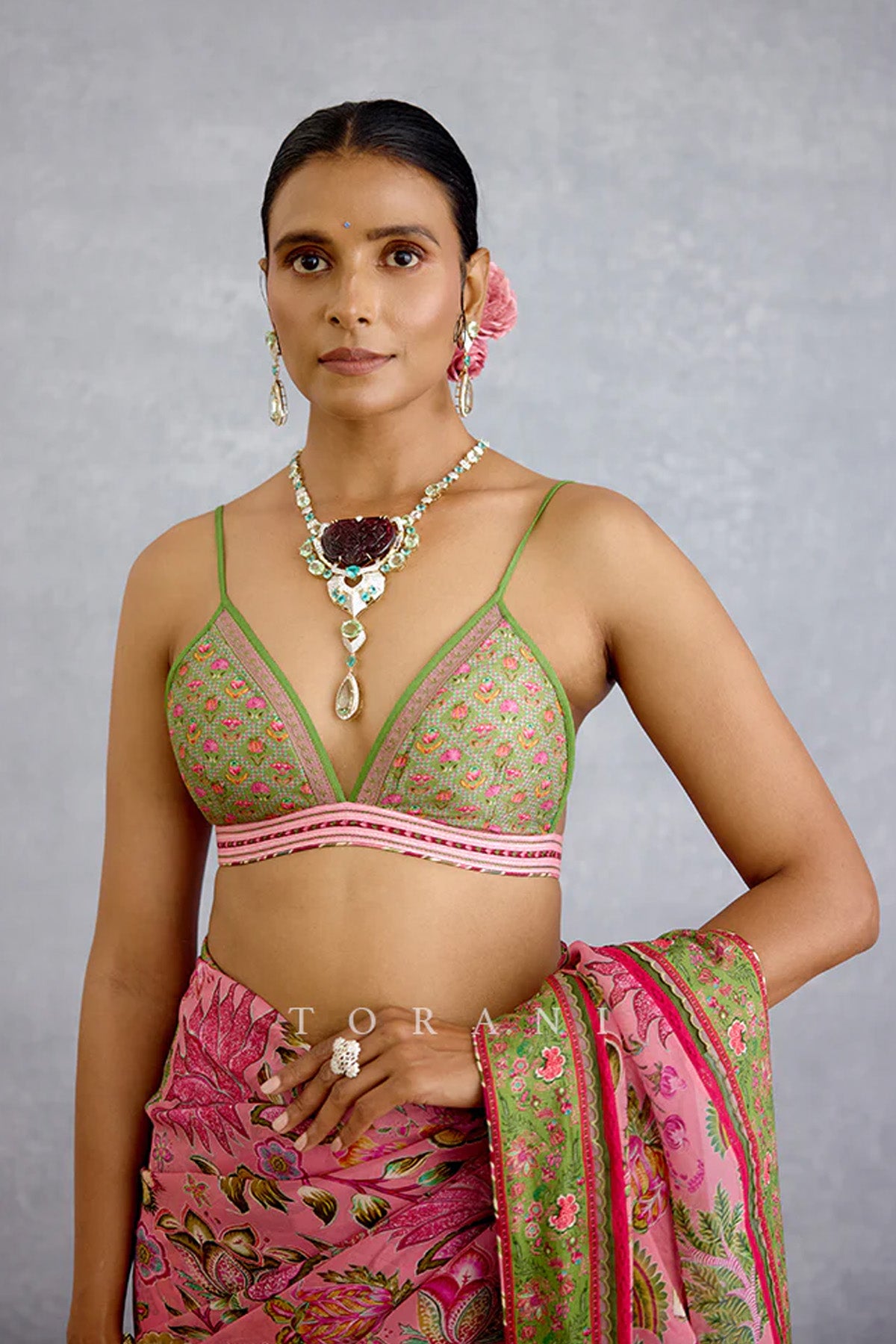 Pankaja Eesha Saree Set