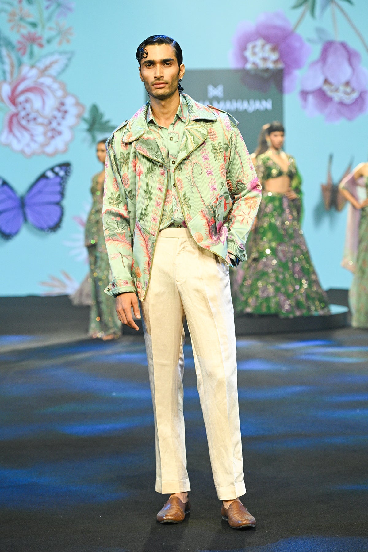 Aazim Jacket Set