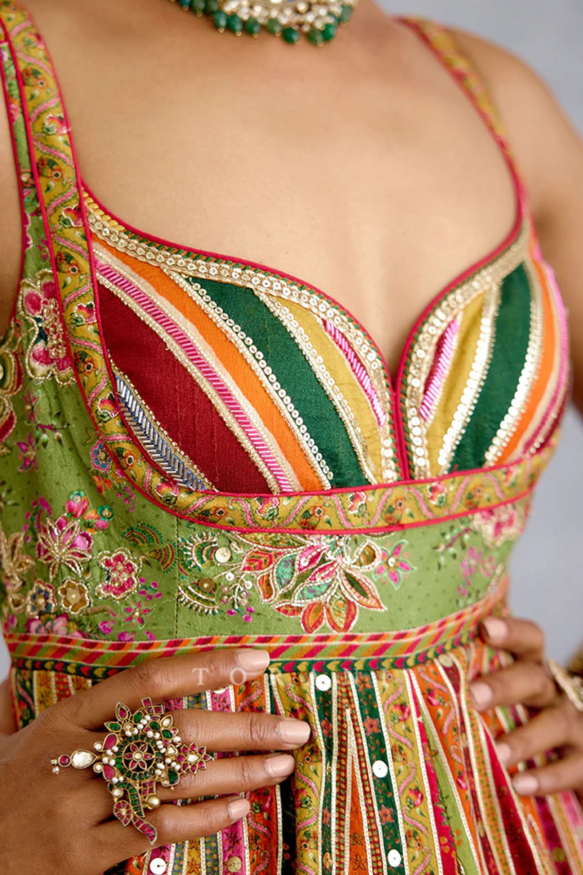 Chitrangi Sarika Anarkali Set