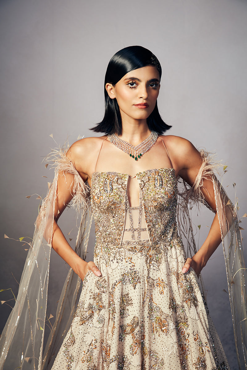 Helen Chikankari Bridal Gown