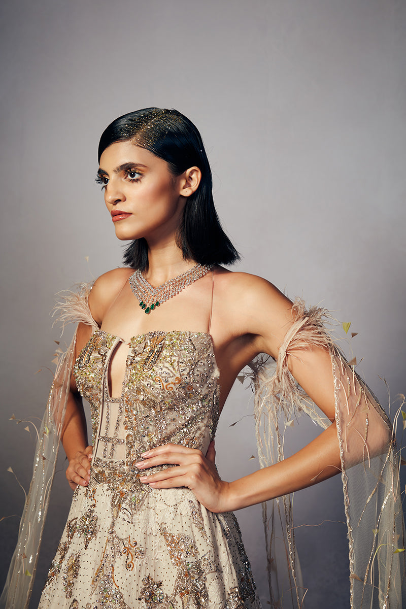 Helen Chikankari Bridal Gown