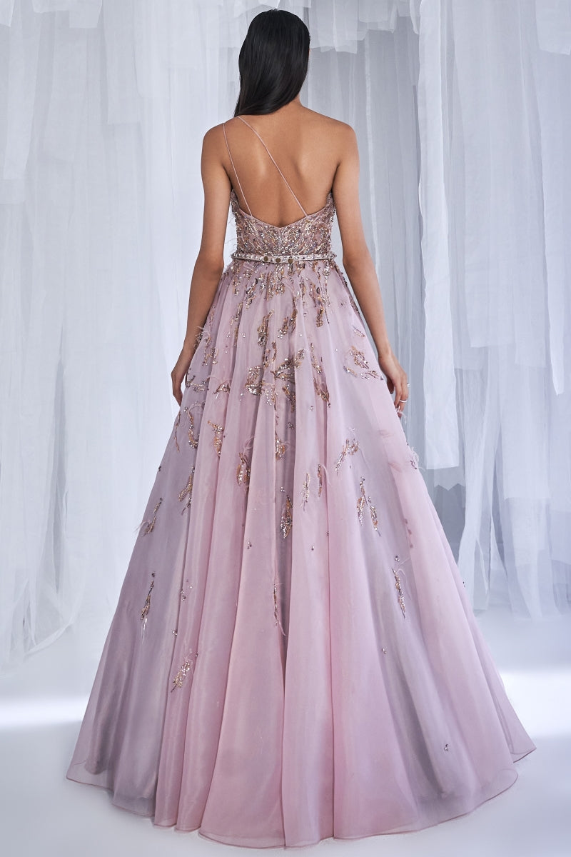 Inessa Silk Organza Gown