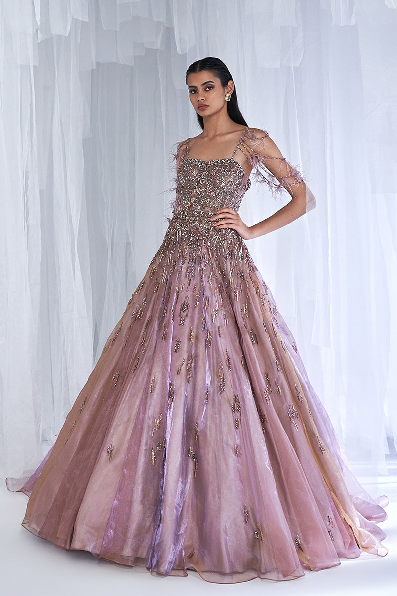 Sierra Organza Tissue Gown
