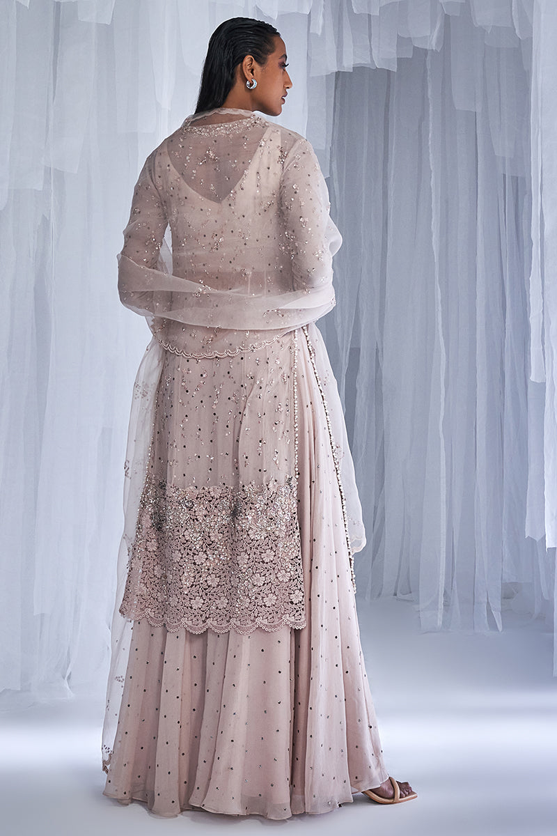 Anahita Kamdani Kurta And Sharara Set