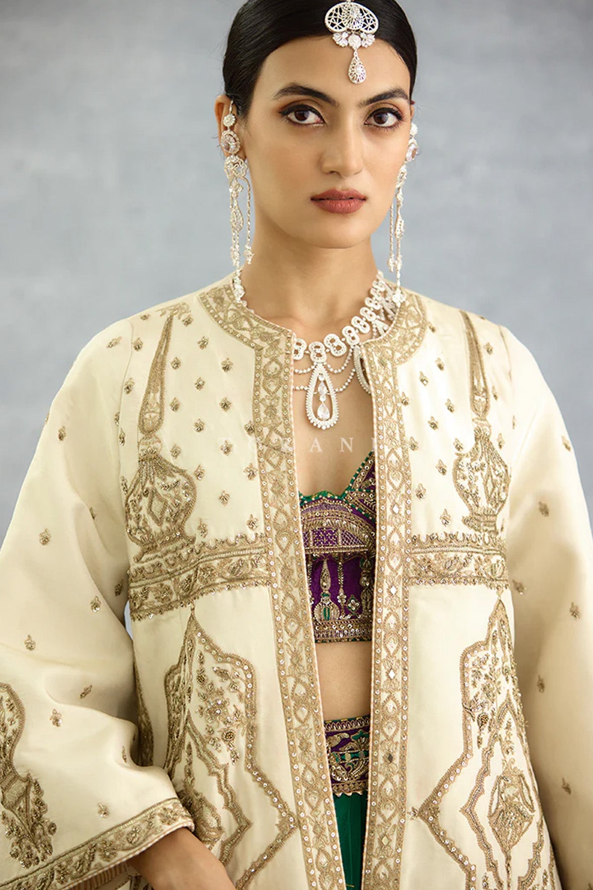 Maahe Fazeena Jacket Set