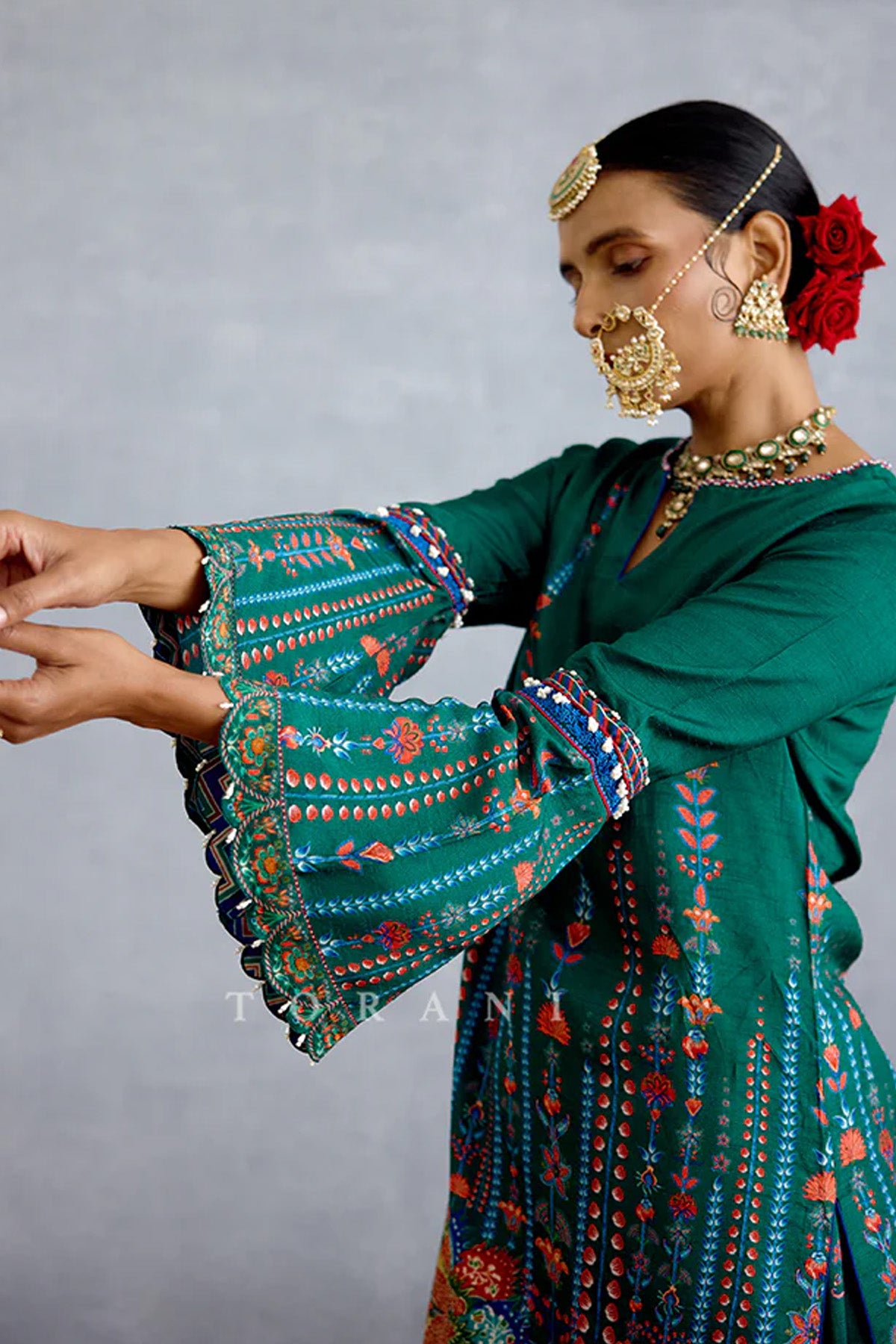 Mayurika Ajanta Gharara Set
