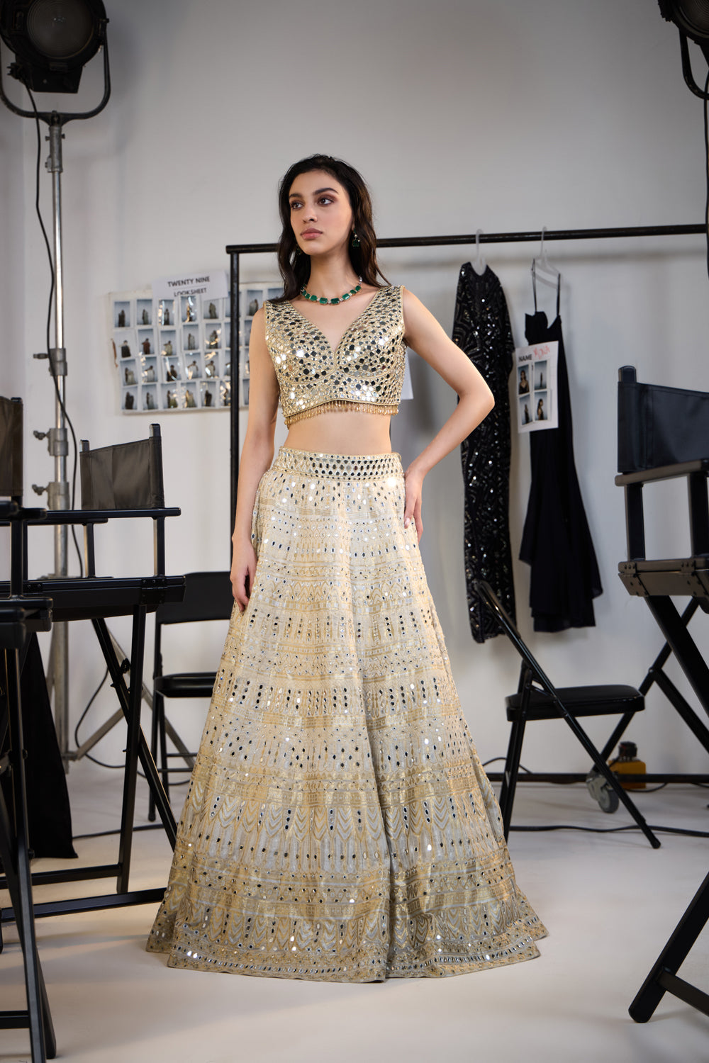 Banarasi Brocade Lehenga Set with Dupatta