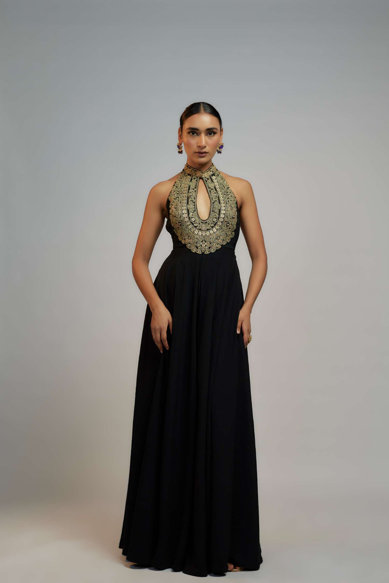Karishma Mehtain in Golconda Fana gown