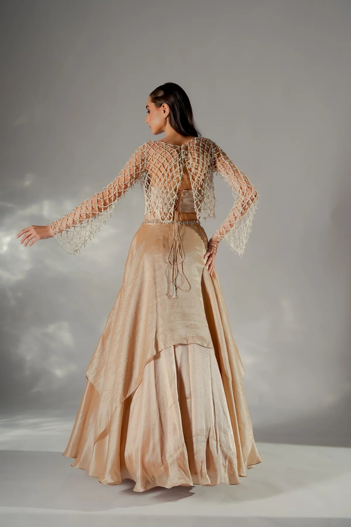 Celeste Drape skirt co-ord set