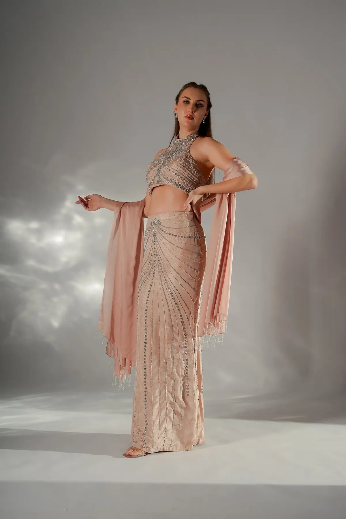 Silver whisper co-ord set