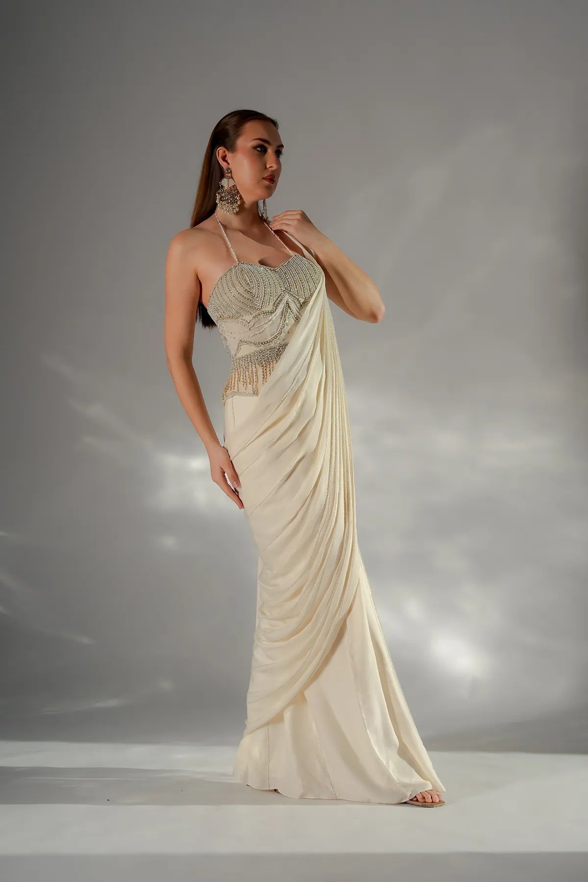 Luminara Drape saree