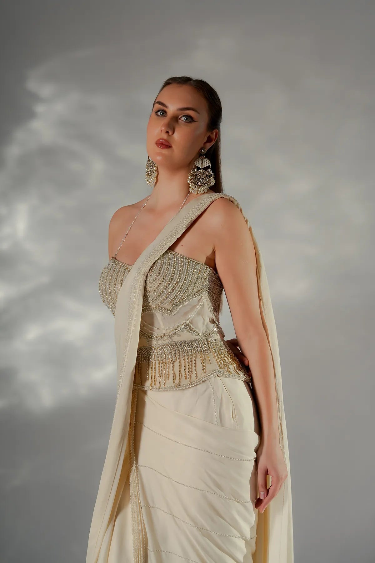 Luminara Drape saree