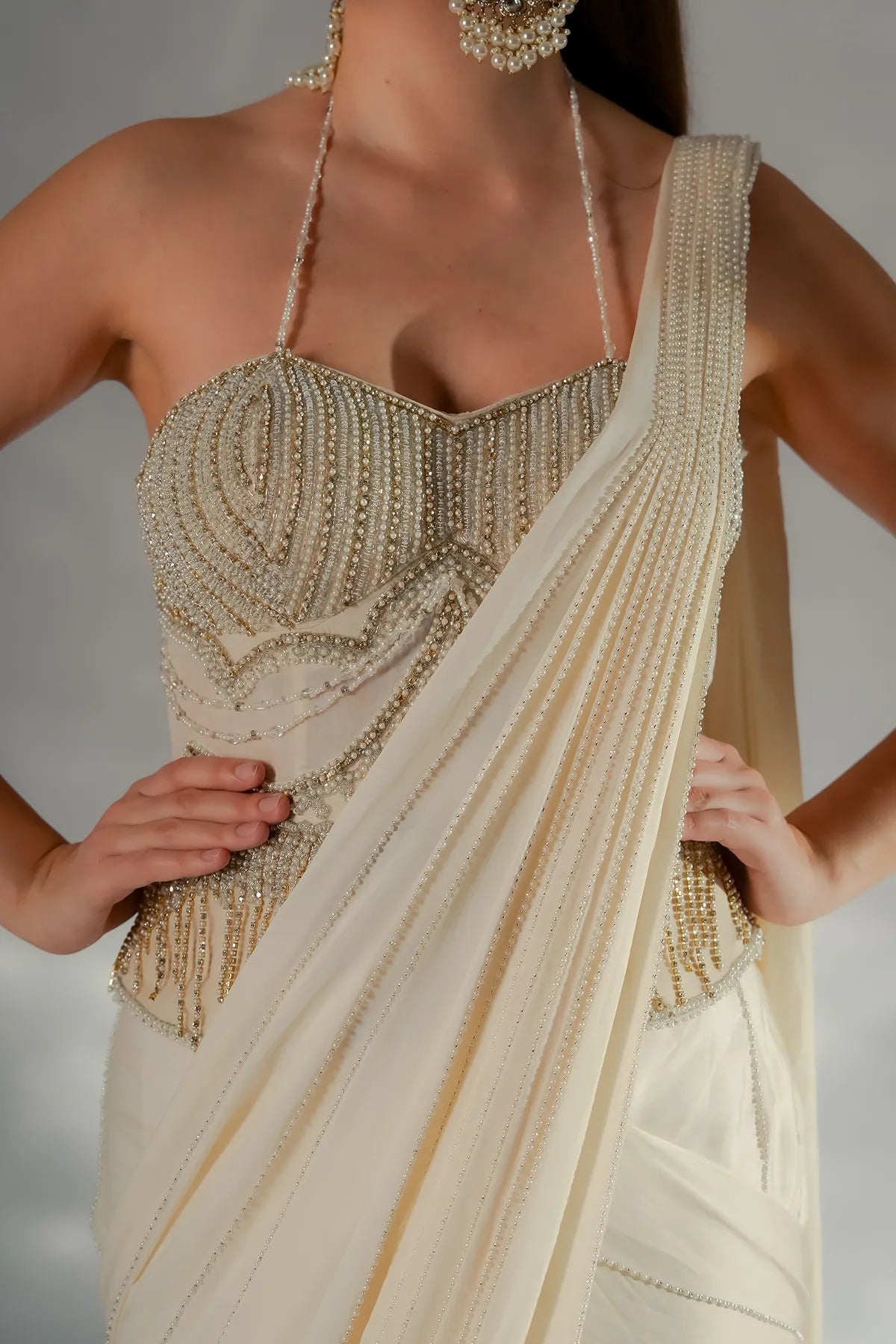 Luminara Drape saree