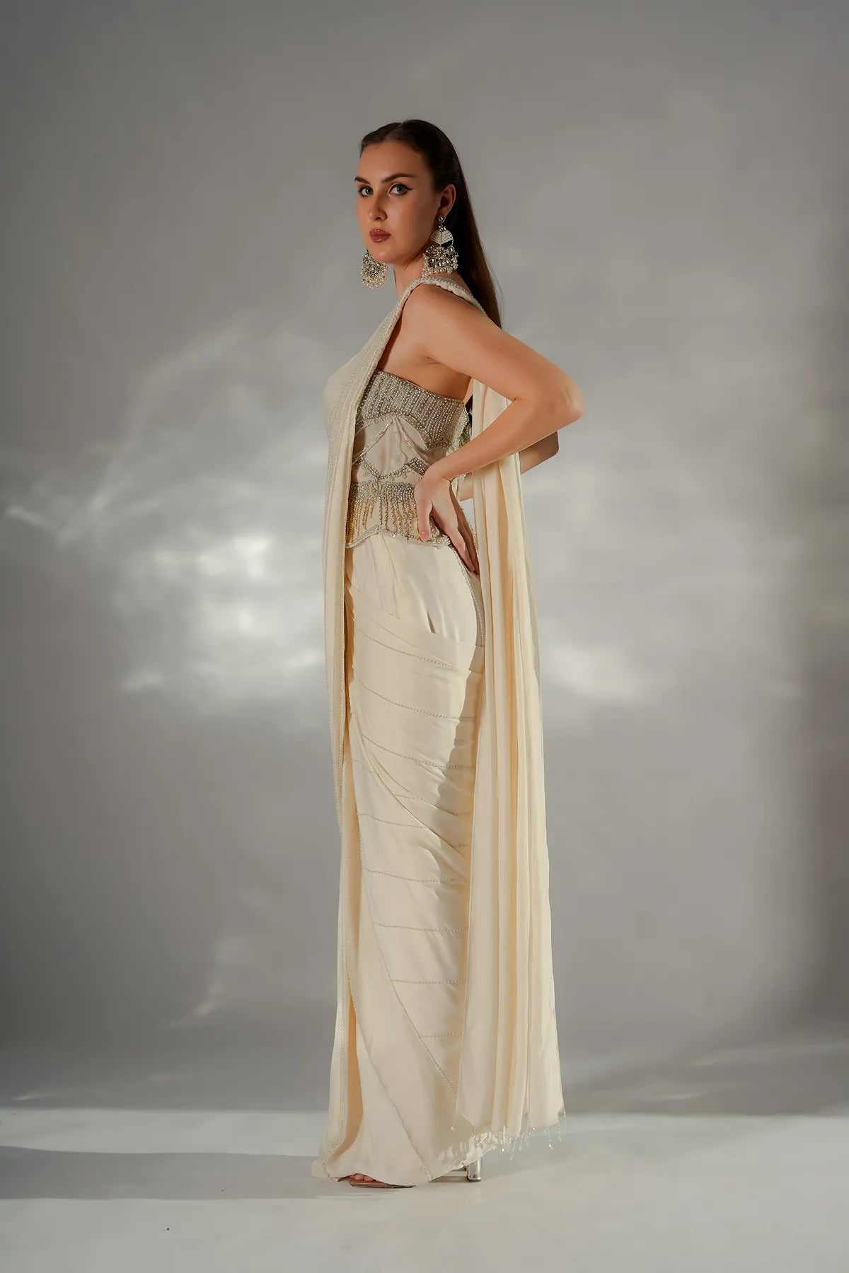 Luminara Drape saree