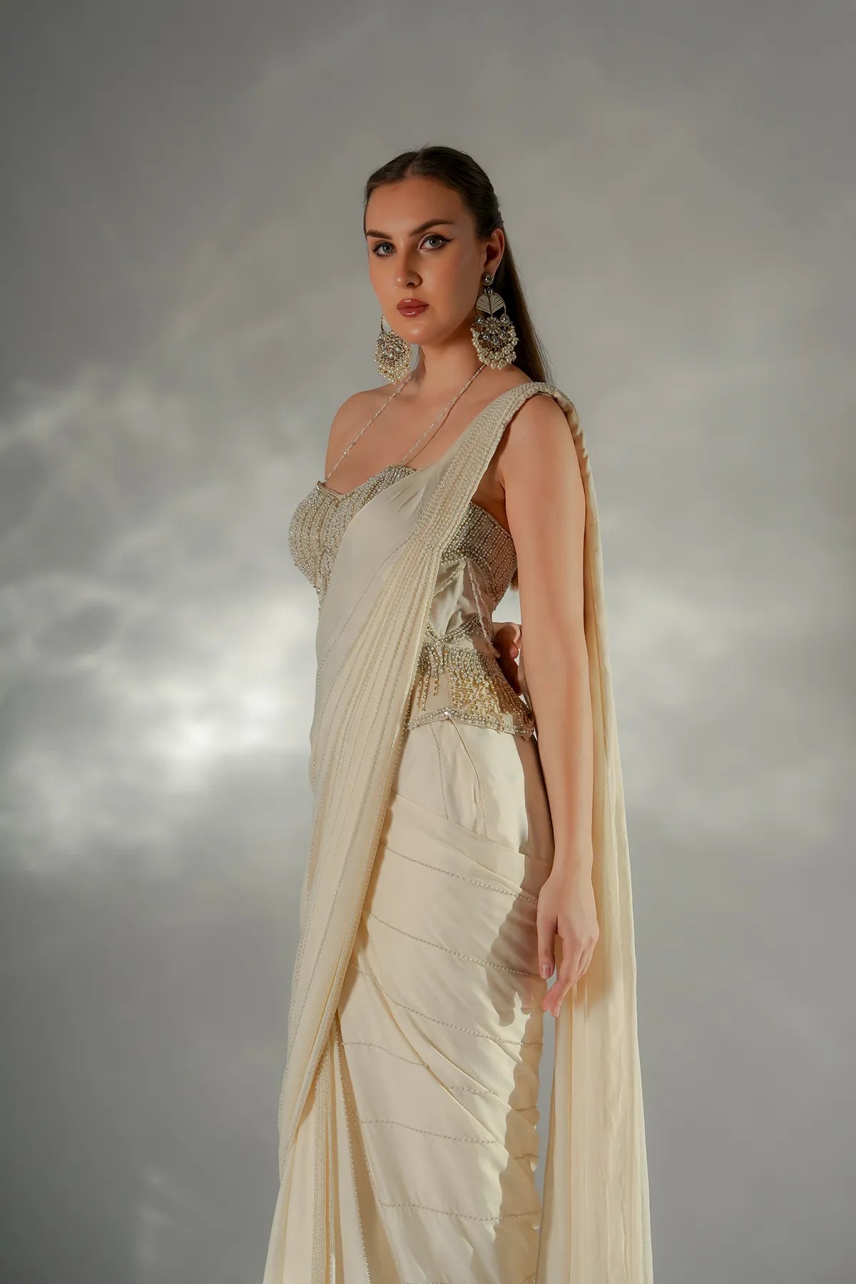 Luminara Drape saree