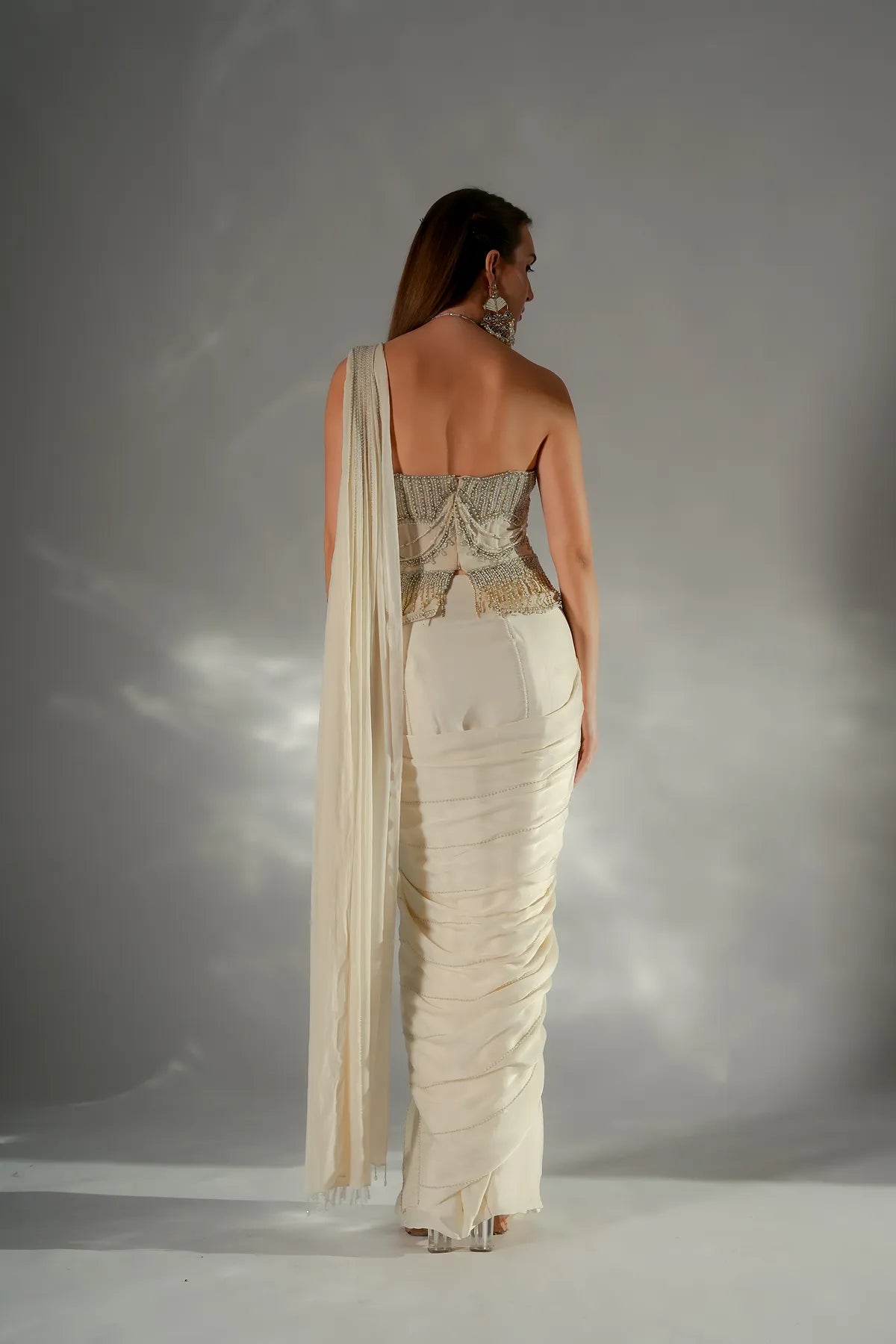 Luminara Drape saree