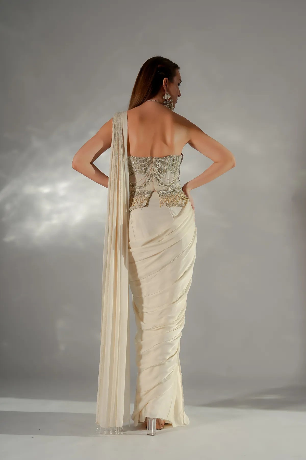Luminara Drape saree
