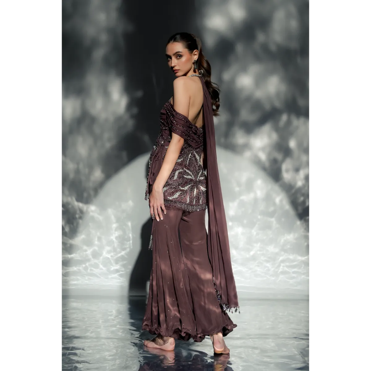 Noor Drape Sharara set
