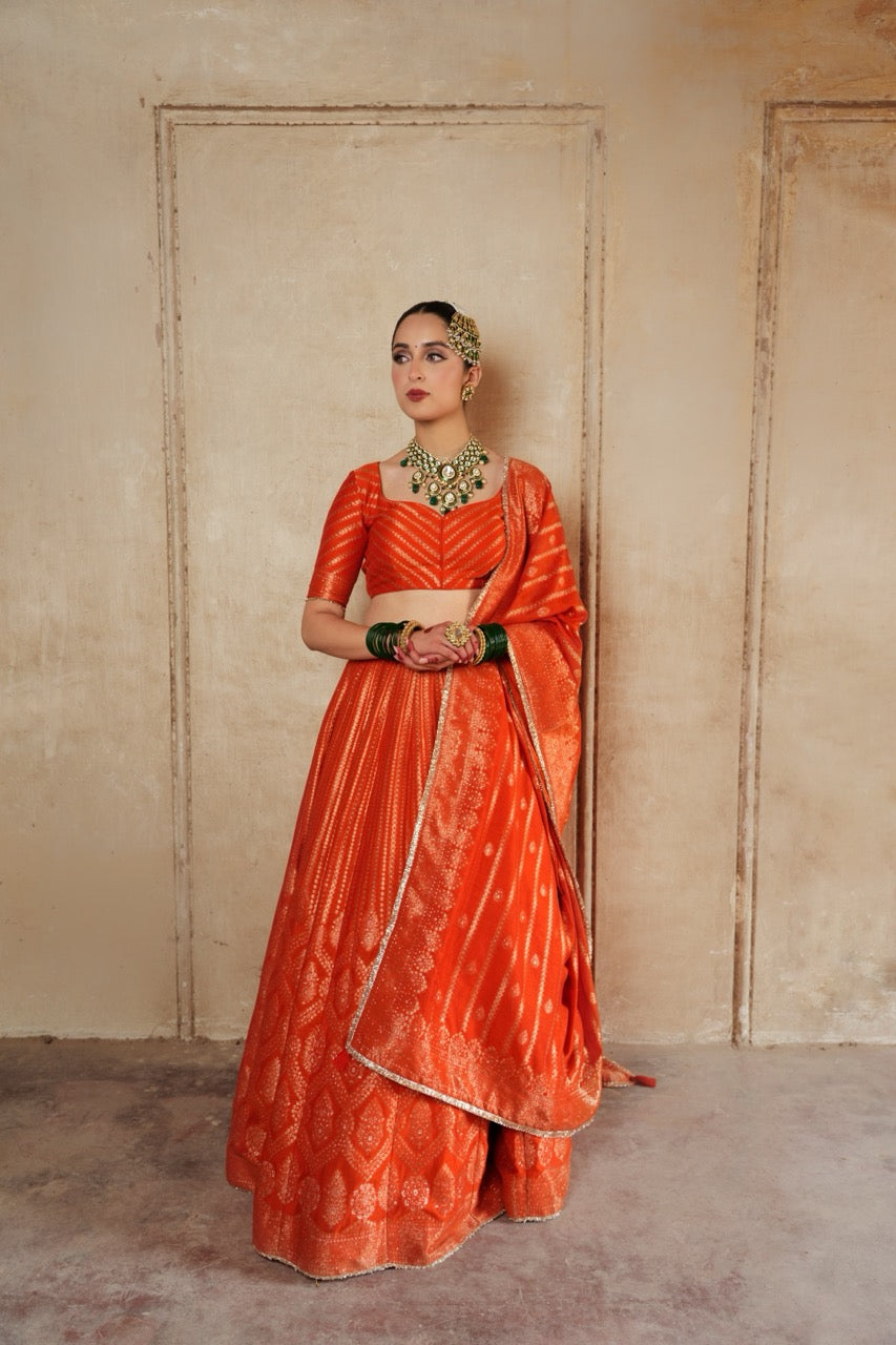 THE NARANGI BENAZIR LEHENGA