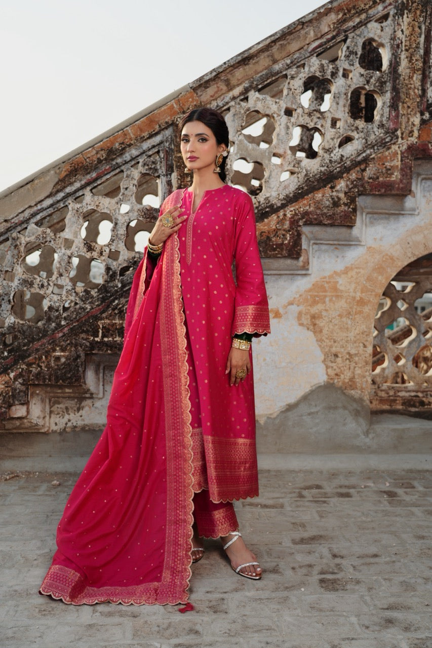 THE GULAABI RIZWANA SUIT