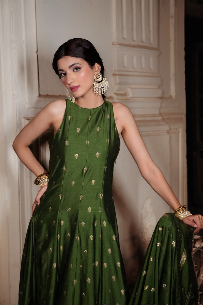 THE HARA BEHNAAZ ANARKALI