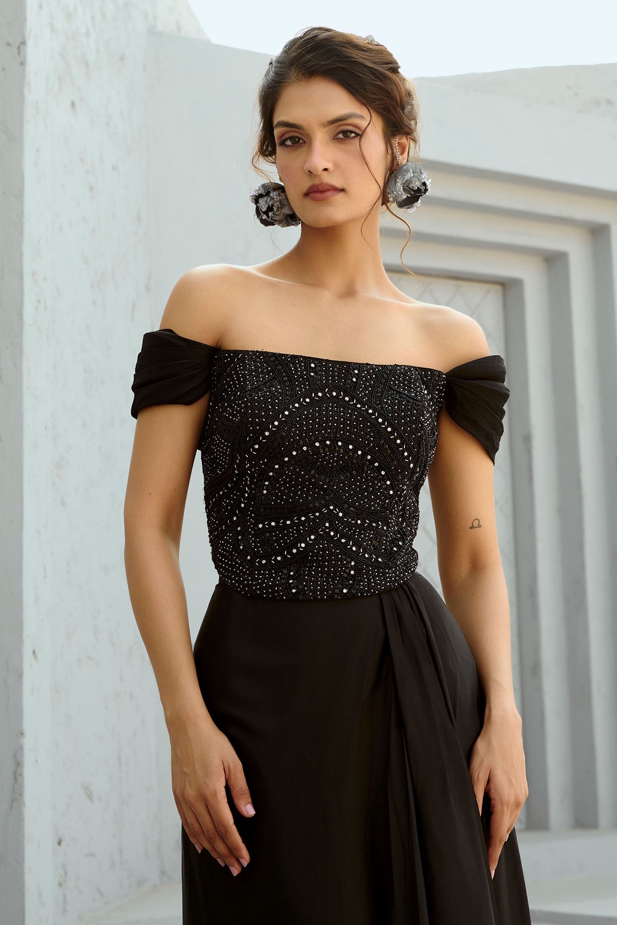 Stella Corset Drape Skirt