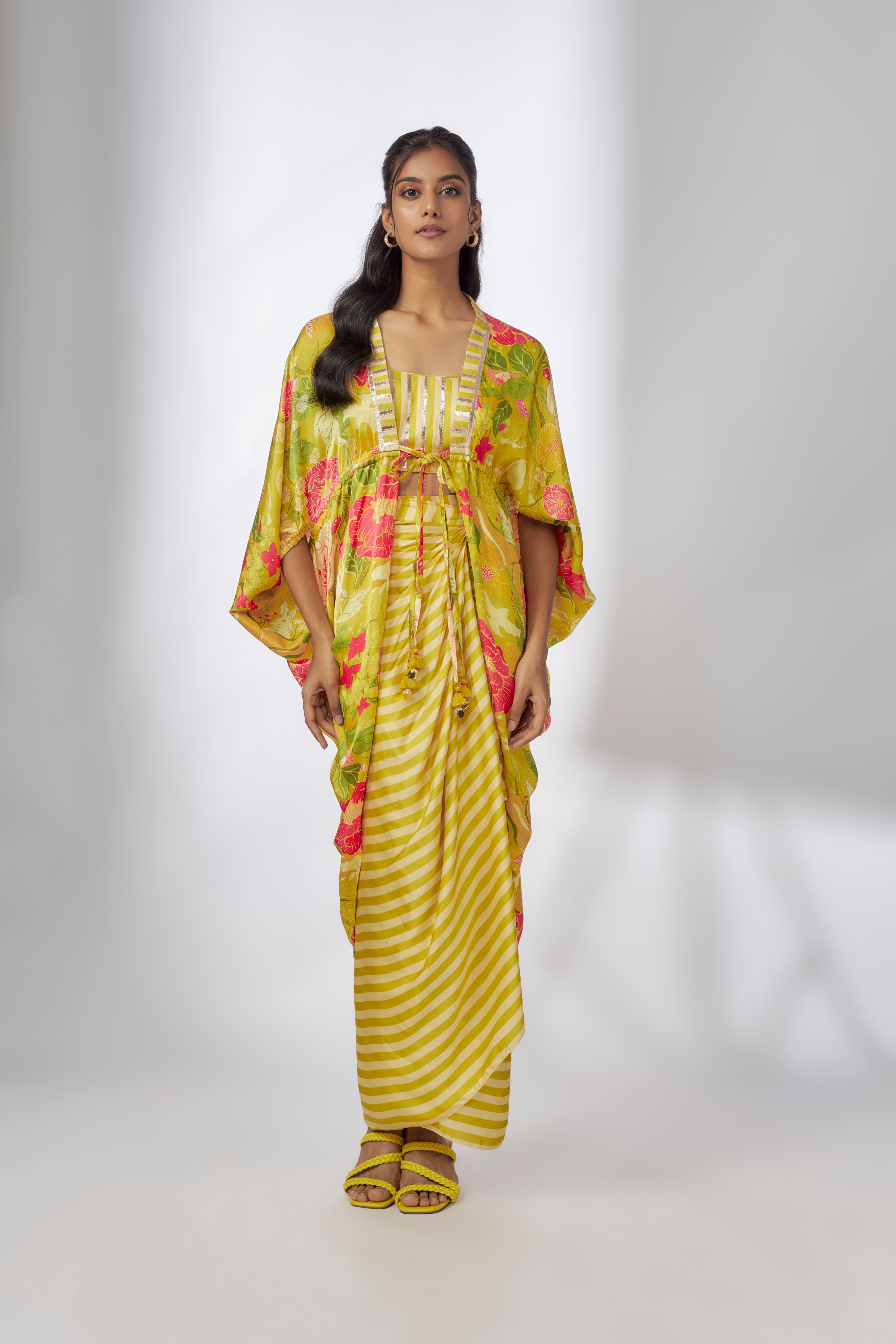 Diana Wrap skirt set