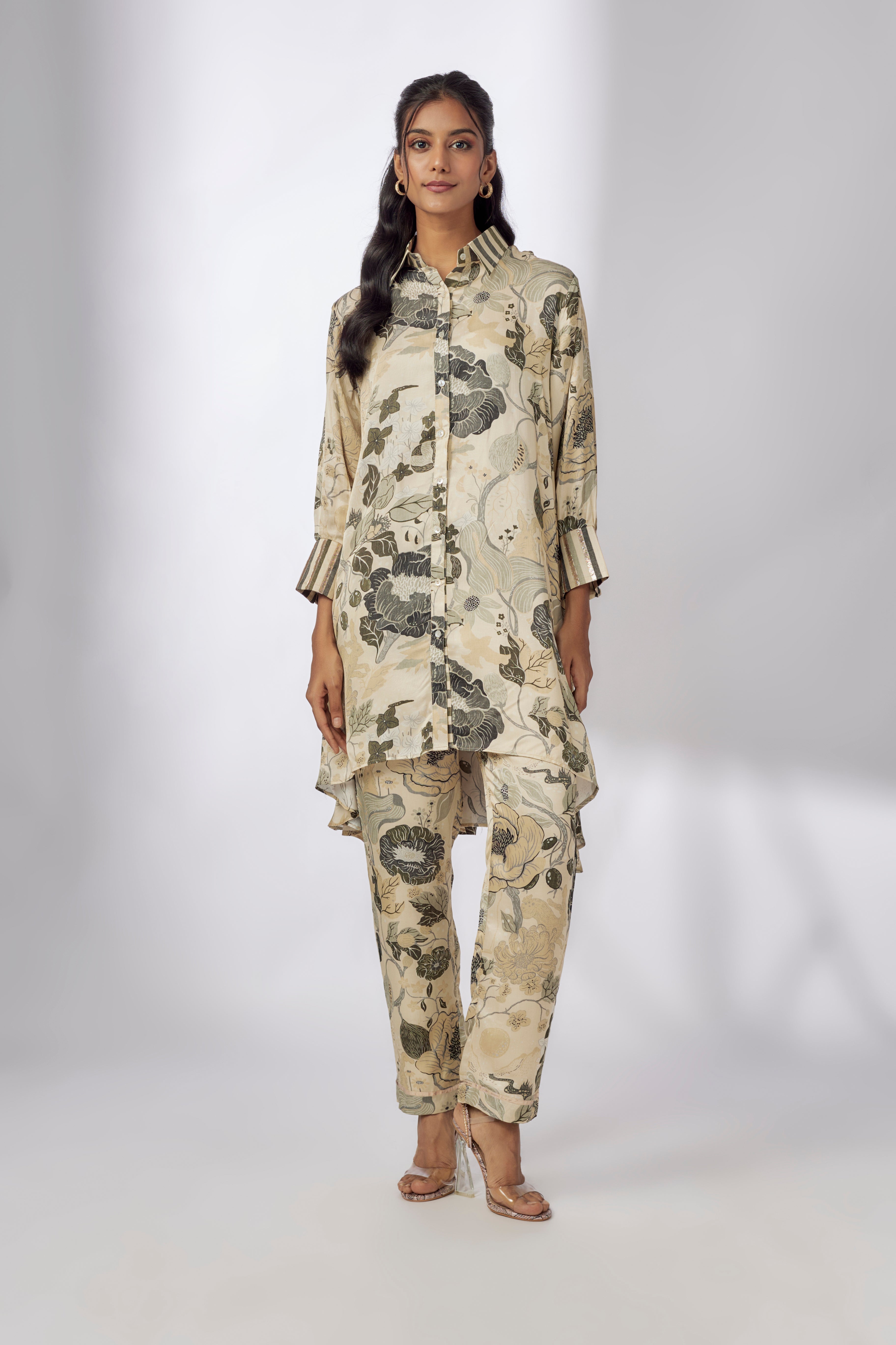 Jasmine Bageecha button down Co-ord set