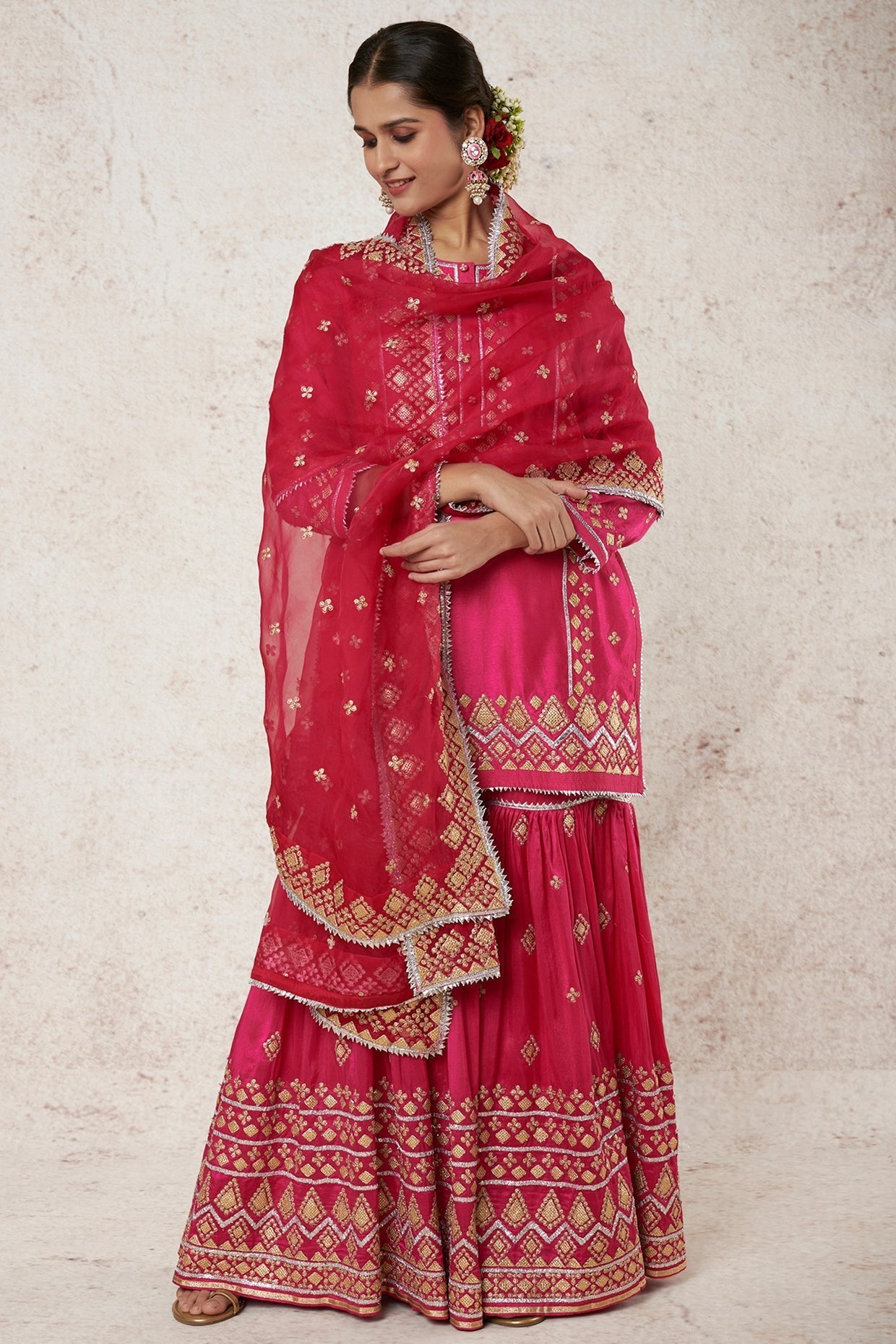 Shiddat Sharara Set