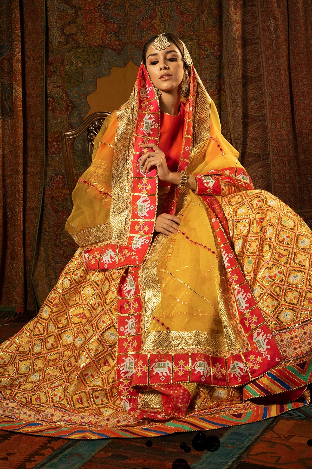 Gul-e-Ashrafi Lehenga