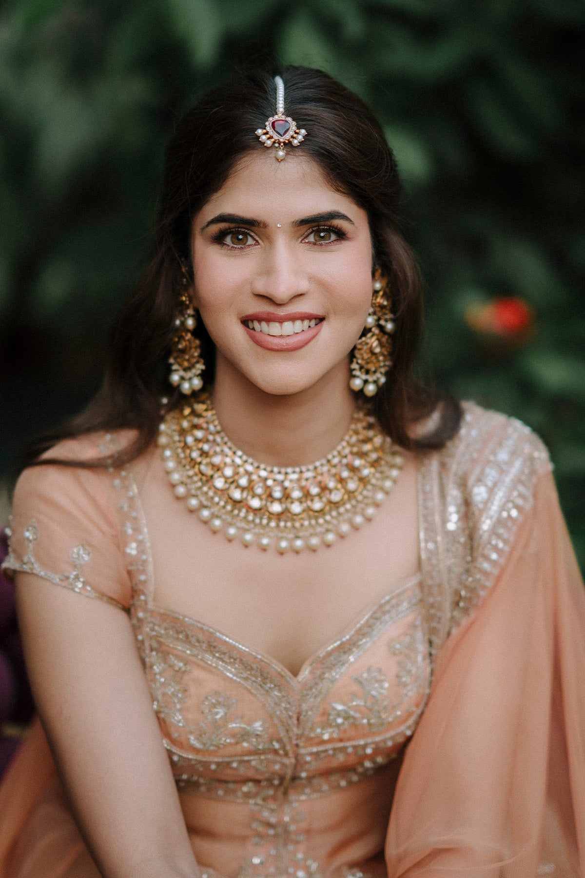 â Nayanika Reddy in Lustre Lehenga Set