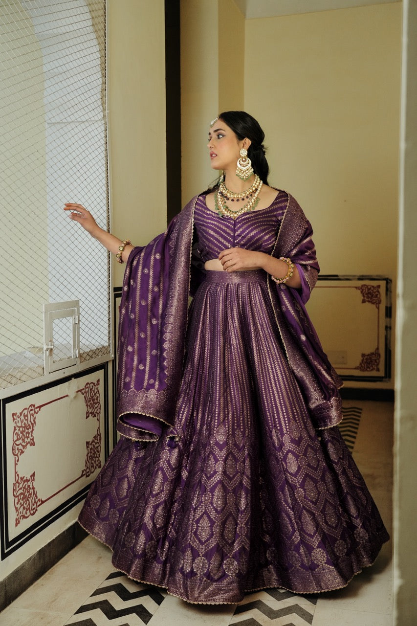 The Benazir lehenga