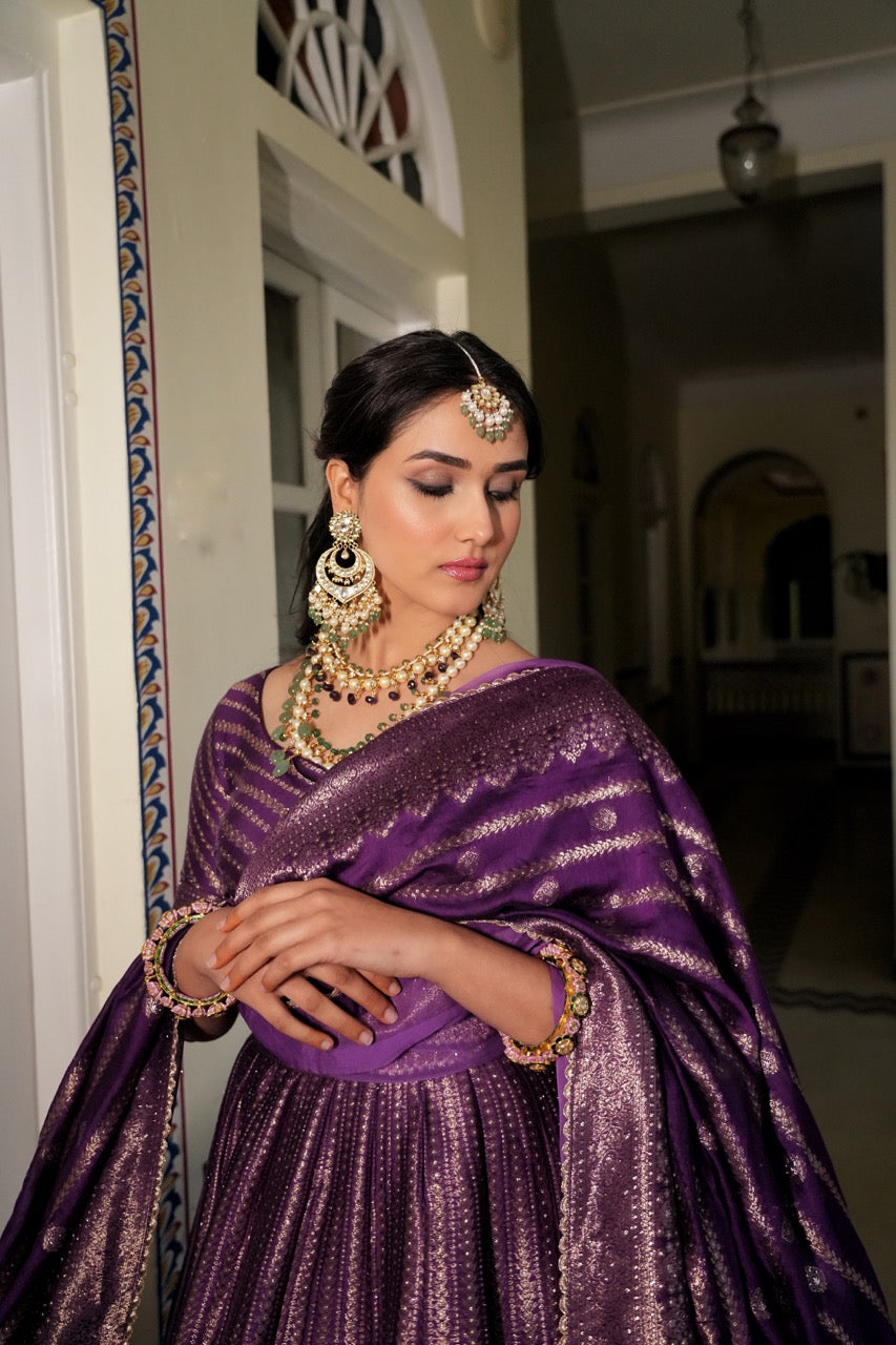 Anupreet Sidhu in Our The Benazir Lehenga